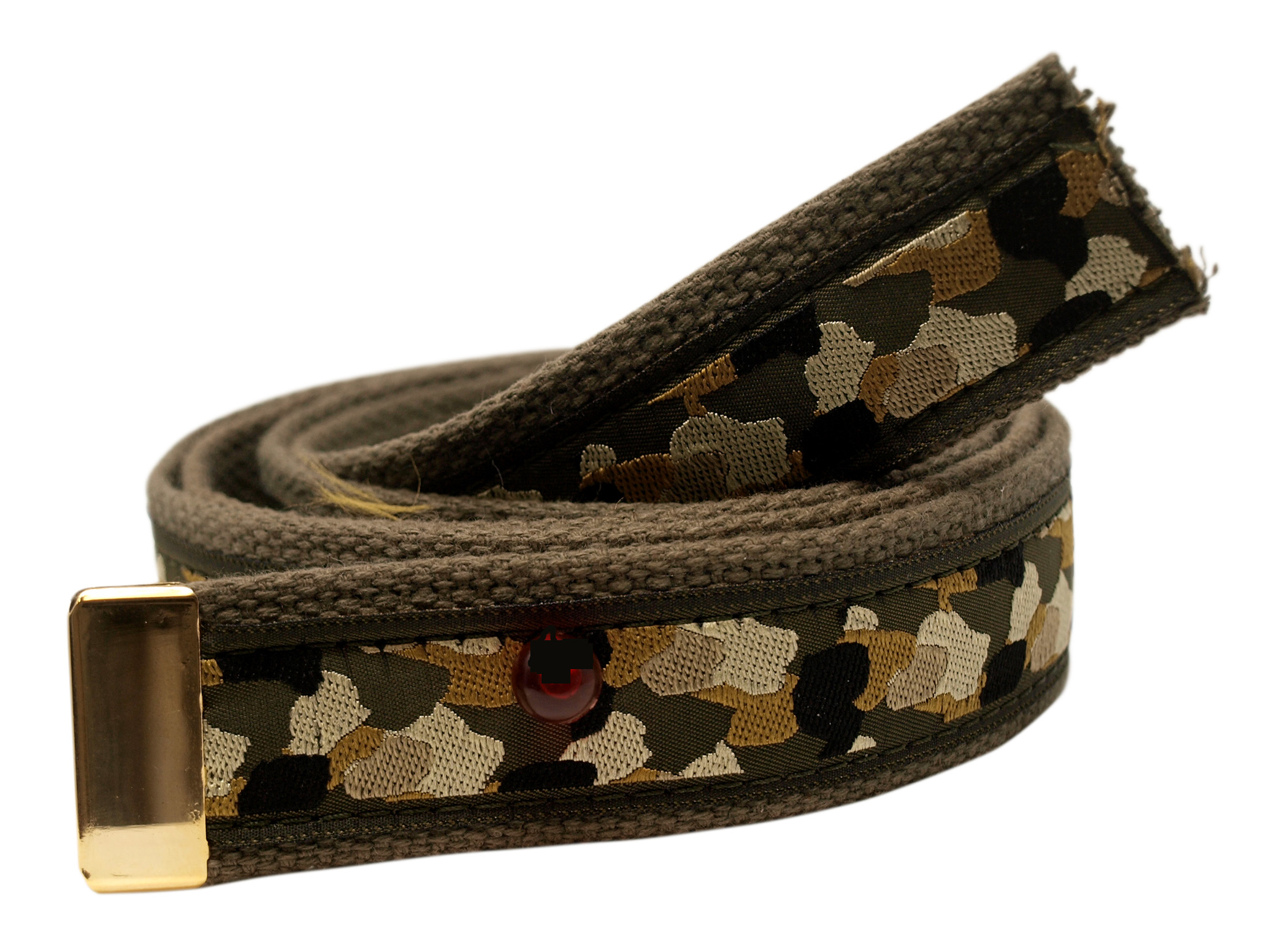 Camo Belt, Military Style for Military Style Buckle (not included)
